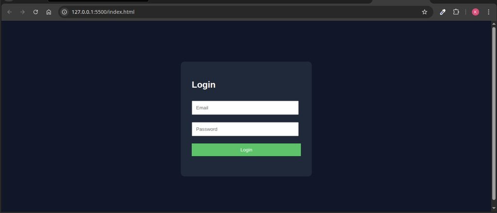 Kama_ds10's tweet image. Day 89/100 🚀

Built a Secure Login System (frontend demo) using HTML, CSS, and JavaScript.

🔐 Input validation, password rules, safe DOM handling, and user feedback for errors/success.

🌐 Live: kama-ds10.github.io/secure-login/

#100DaysOfCode #JavaScript #WebDev