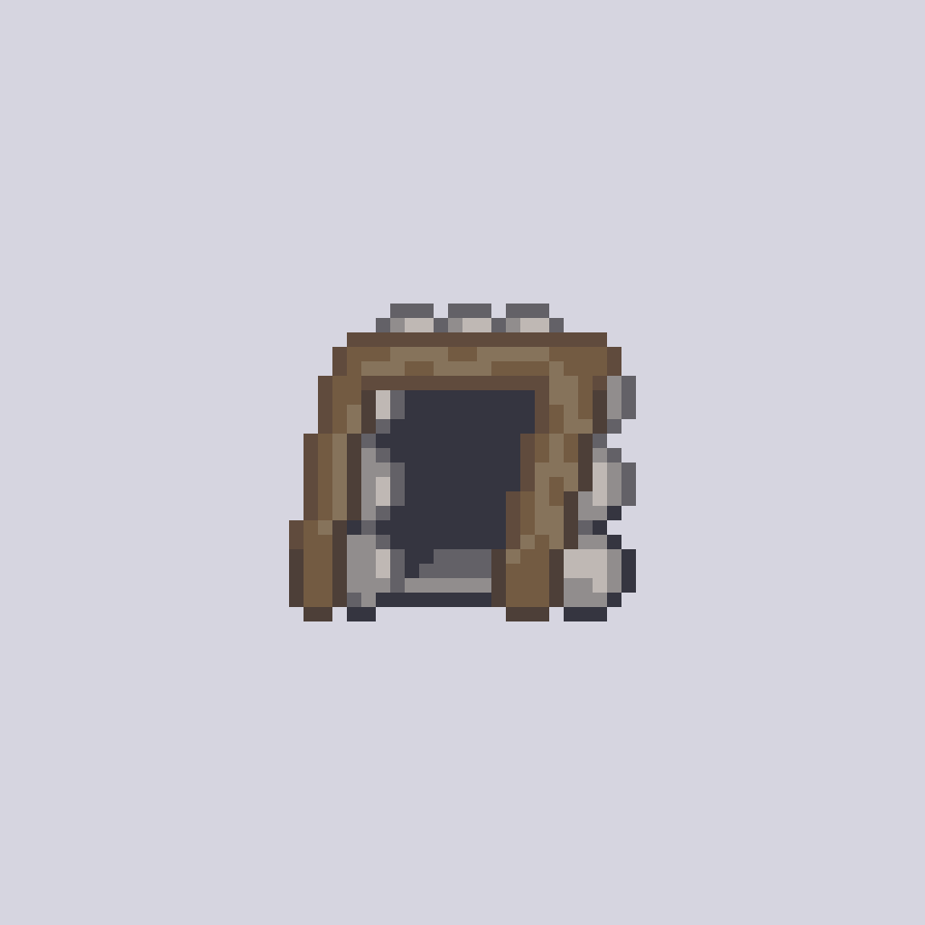 PixAssets's tweet photo. Mine entrance ⛏️
#pixelart #gamedev https://t.co/W0ANCABhek