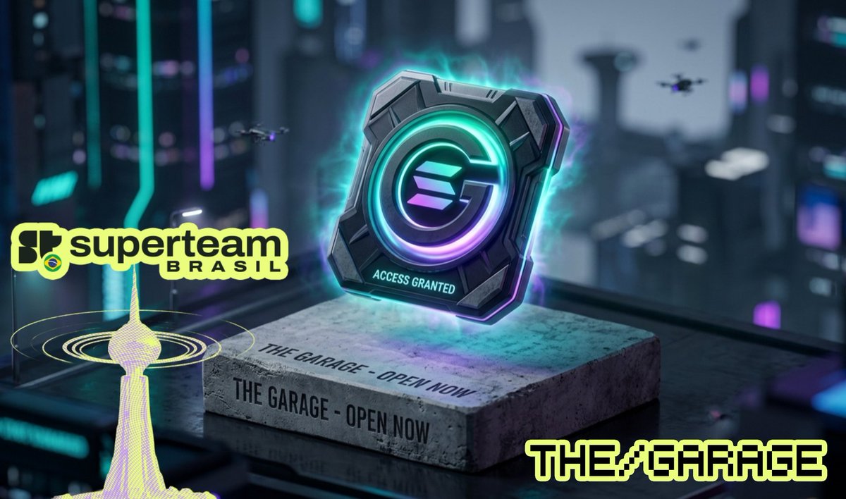 kowalski86624's tweet photo. As inscrições estão abertas, mas as vagas voam. Garanta seu lugar aqui: [https://t.co/iBtXZaxuNL]. Vejo vocês na Garage! 🚀💥
#Solana #TheGarage #SuperteamBrasil
@SuperteamBR https://t.co/2ggPeW0hQc