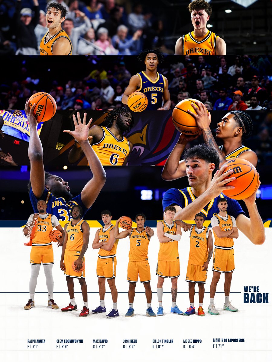 Drexel Men's Basketball tweet media