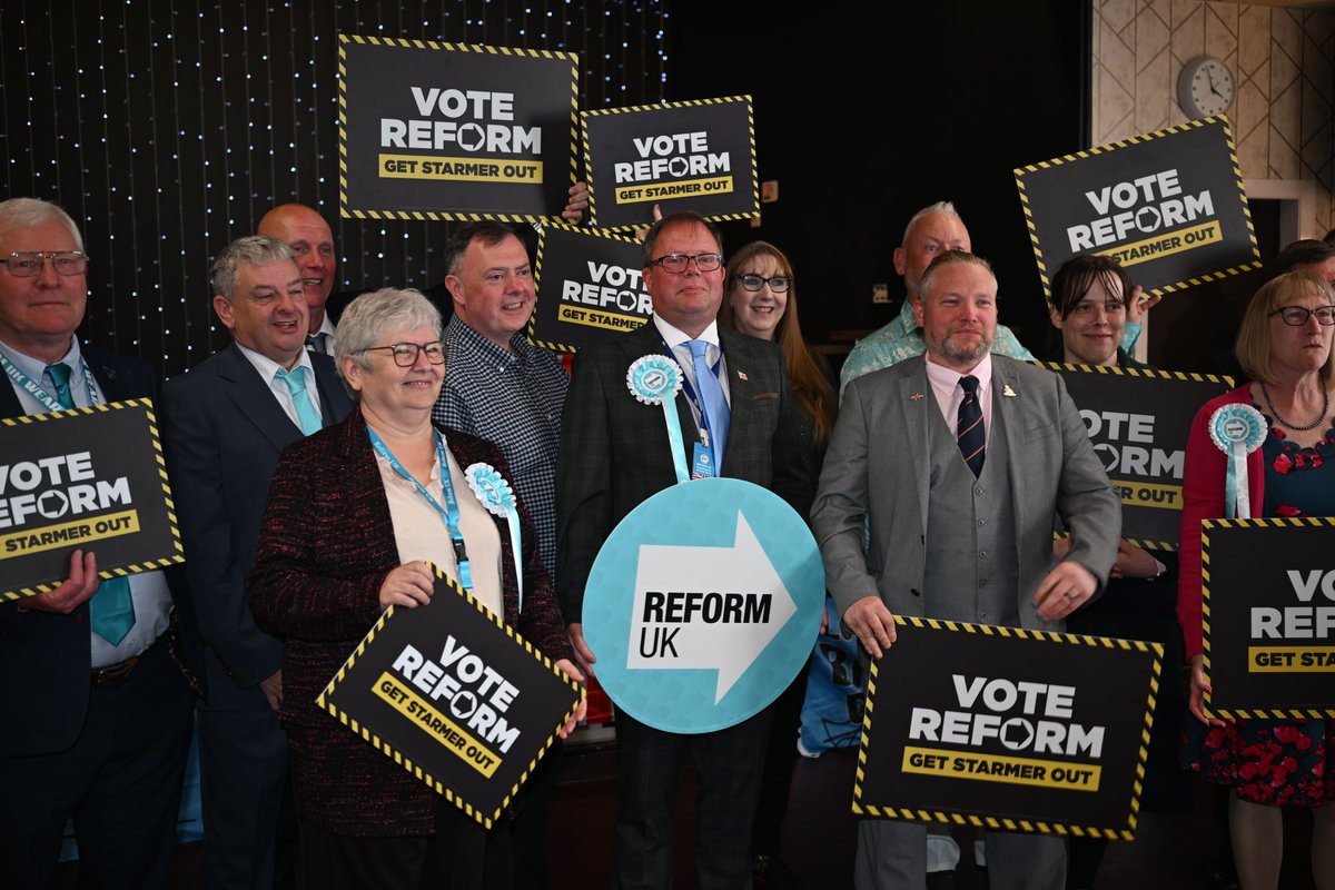 Paul Donaghy, Reform UK , WGS tweet media