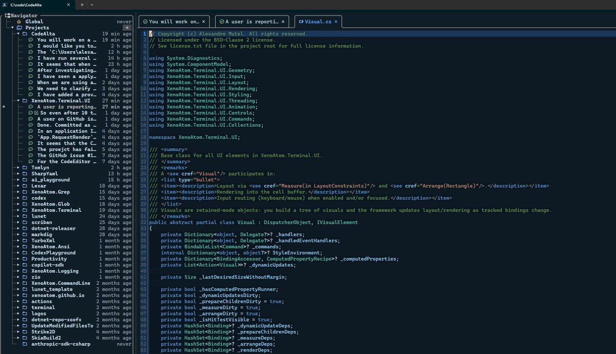 Starting to polish usability of my AI coding agent TUI, now with a ...