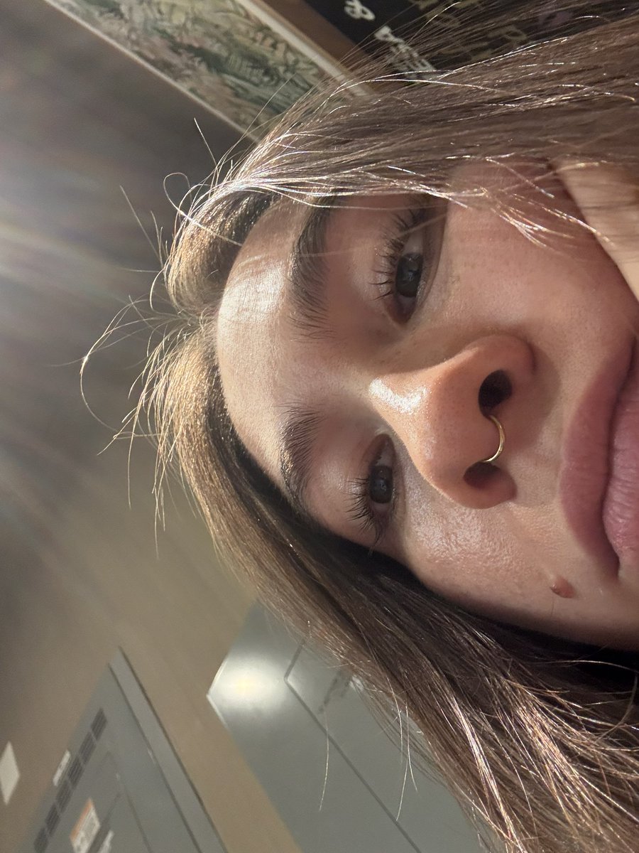 I redid my eyelashes yesterday. And these are my best yet. (Also fuck my coworker Xavier bitch is a fucking cunt)