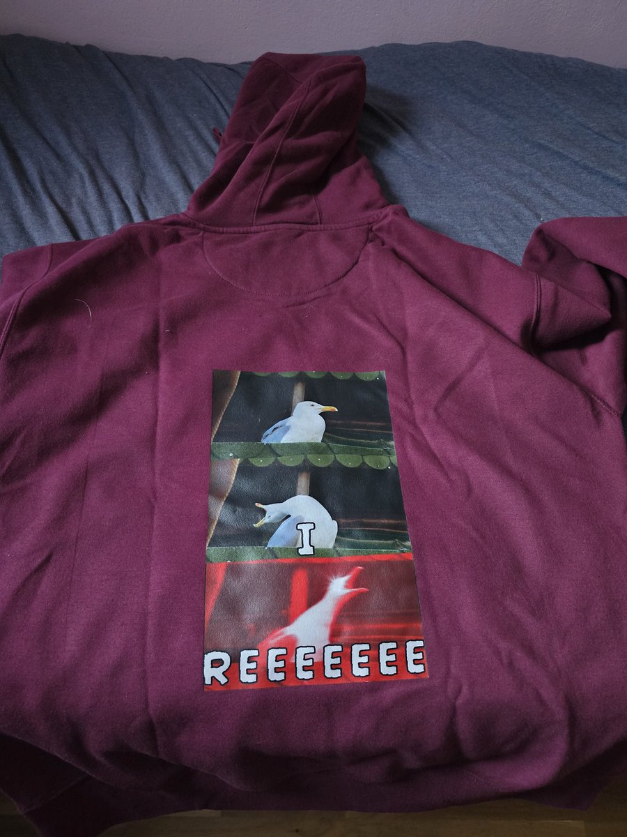 Following on from the last post... 

The bias hoodie in question that didn't arrive in time 💀

Ill keep it for next time 👀😉

<a href="/Rolling_Quartz/">Rolling Quartz Official</a> <a href="/CallMeIree/">IREE</a> 

#RollingQuartz #diadem