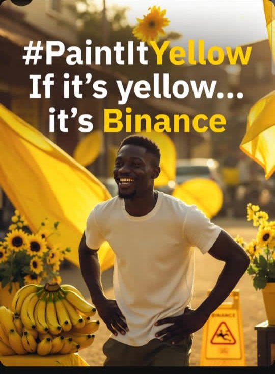 <a href="/binance/">Binance</a> Along the street of lagos. Its all yellow

#PaintitYellow
