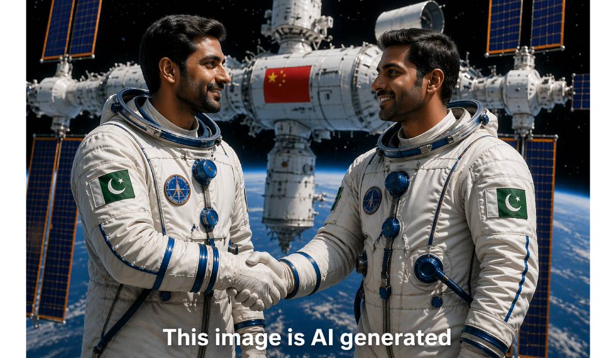 TheDailyPioneer's tweet image. World News

China selects two Pakistanis for space station training

By KJM Varma

Click here: dailypioneer.com/news/china-sel…

#China #Pakistan #SpaceMission #SpaceExploration #Tiangong #Astronauts #SpaceNews #ChinaPakistan #GlobalScience #WorldNews