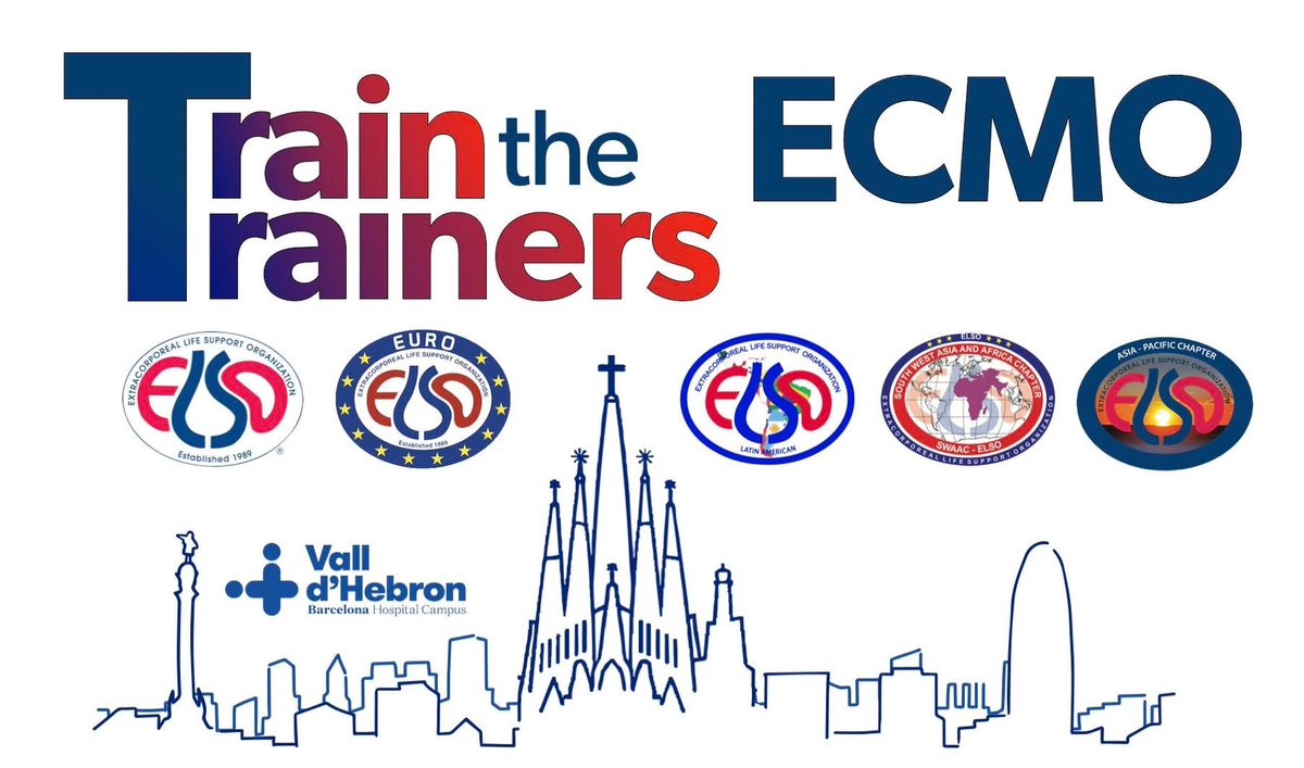 EuroELSO's tweet image. 📢 Train the Trainers ECMO - European edition: website is live!
🖥️ elsobcn.org
The course to prepare #ECMO educators to design, deliver, evaluate high-quality, simulation-based training
🎯 for ECMOlogists, with experience (min 5-7 y)
📆 15-17 July 2026
📌 Barcelona