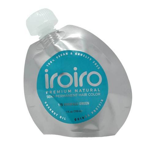 ShSalons's tweet photo. Transform your locks with Iroiro's 100% vegan, cruelty-free Emerald Green hair color! 🌿💚 Packed with organic coconut oil, it nourishes as it colors. No harsh chemicals, all natural brilliance. Shine on for just $12.99! 👉 https://t.co/8AQPkBLmLw #VeganBeauty #EcoFriendlyBeauty https://t.co/bhY20KfPLv