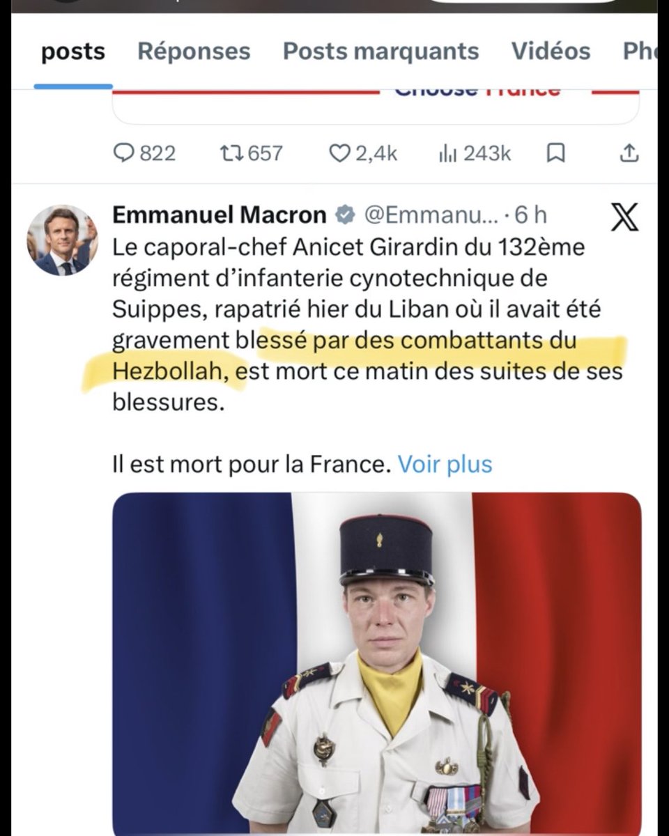 <a href="/JLMelenchon/">Jean-Luc Mélenchon</a> assassiné par le HEZBOLLAH ‼️‼️
Vous condamnez vieille branche  , OUI ou NON⁉️