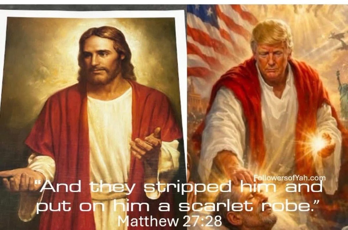 youngcalis's tweet image. Revelation 13:6

It opened its mouth to blaspheme God, and to slander his name and his dwelling place and those who live in heaven.

- President Donald J Trump 

#DonaldJTrump #DonaldTrump #DJT #Beast #Antichrist #Blasphemy
