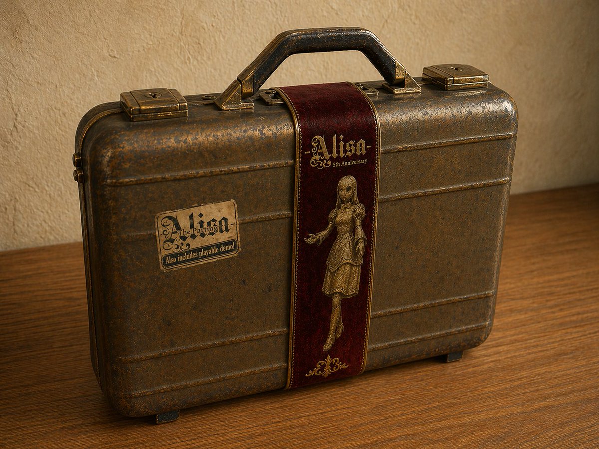 VonLuckner's tweet photo. @CasperCroes I couldn’t help wondering what Alisa’s fifth-anniversary suitcase would look like! https://t.co/0oXj9isUqi