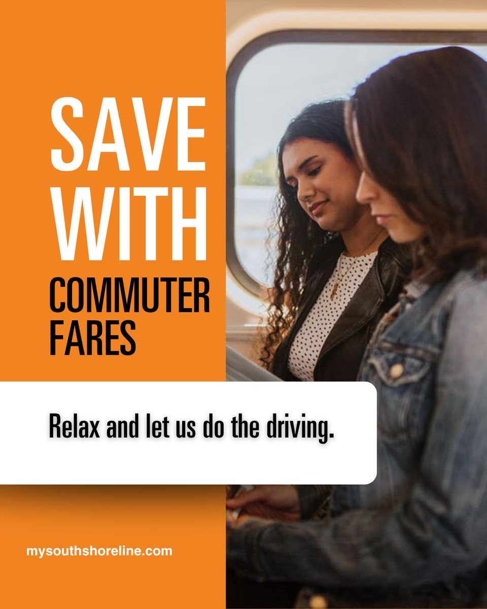 southshoreline's tweet image. Save money with commuter fares and skip the stress of driving. Take the South Shore Line, settle in with a book, your playlist, or your morning coffee, and let us handle the commute while you arrive ready for the day.
mysouthshoreline.com/tickets/commut…
#SouthShoreLine #Commute