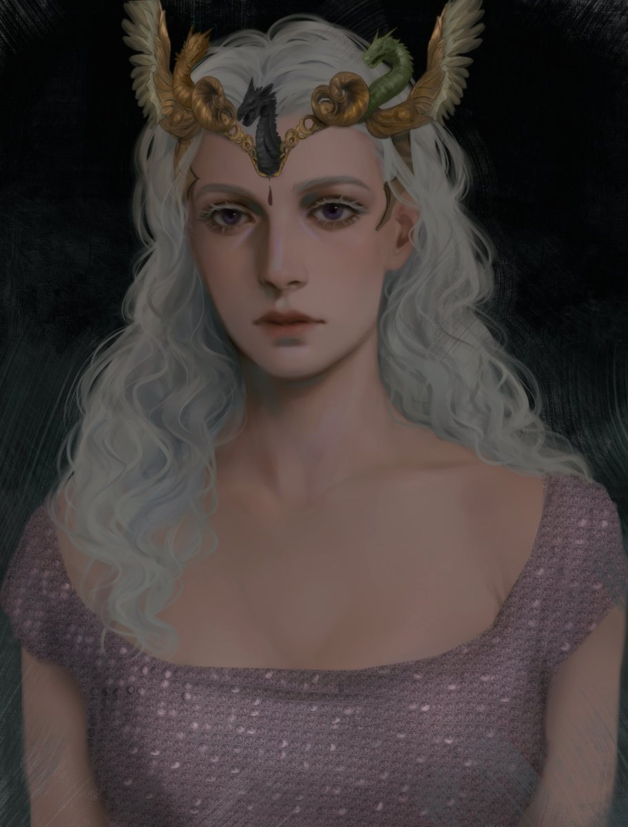 "Viserys sold my mother's crown, and men called him a beggar. I shall keep this one, so men will call me a queen."