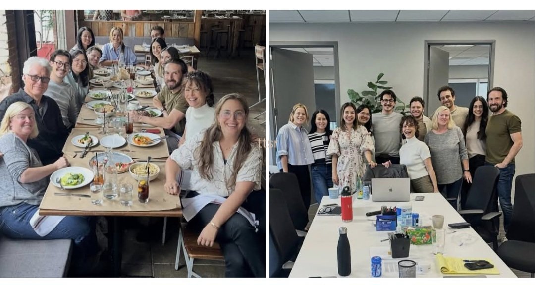 Silversmeasures's tweet photo. Happy first day of filming from the writers room of #virginriverseries.
Thanks for sharing #Richkeith
The stories just get better and better! I will never get tried of watching this epic family show! #Virginriver #Season8 #Inproduction https://t.co/39HwJDb2AG