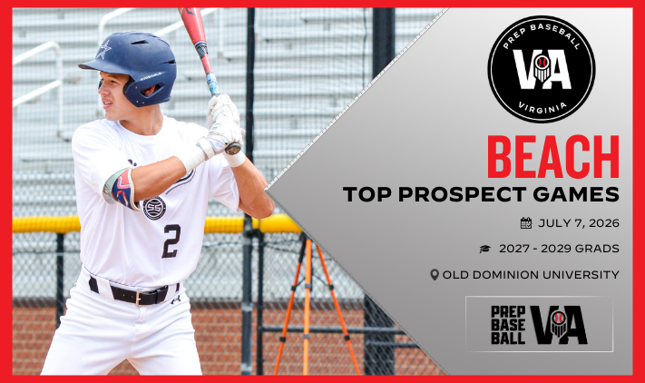 PrepBaseballVA's tweet image. ⚾ VA/DC Top Prospect Games: Beach ⚾

VA/DC Top Prospect Games makes it return to the 757! Don't miss your chance to get on the road to Lakepoint!

🗓️ July 7th
📍 Old Dominion
🎓 2027-2029

➡️ prepbsbl.com/414z47b

#BeSeen