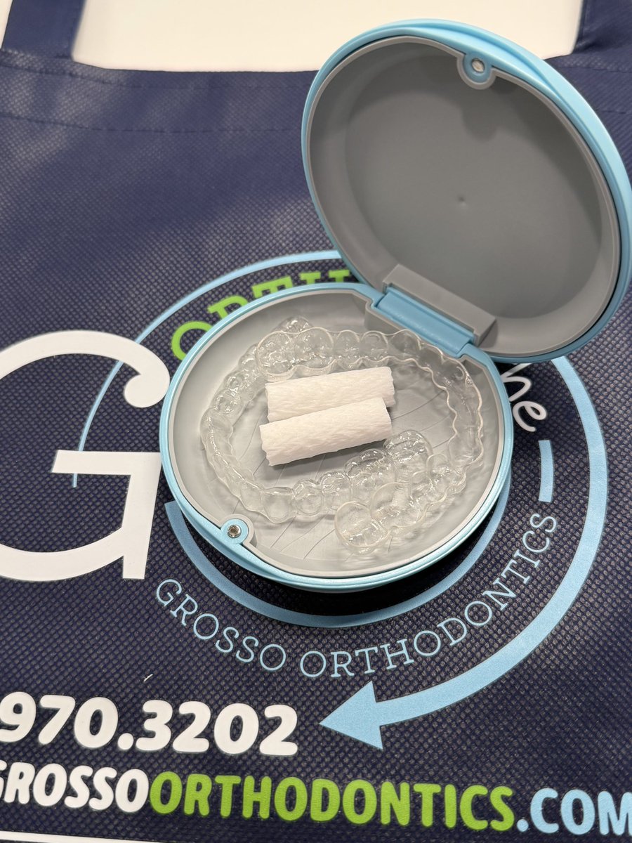 grossoortho's tweet image. New look, same great protection at Grosso Orthodontics. Our updated case design keeps your retainers and aligners secure while adding a touch of style to your routine.

We liked it so much, we gave it its own photo shoot! 📸

#GrossoOrthodontics #Orthodontist #LocallyOwned