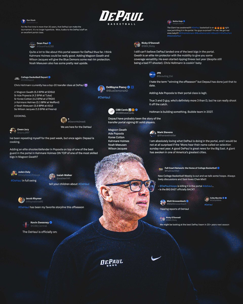 DePaul Basketball tweet media