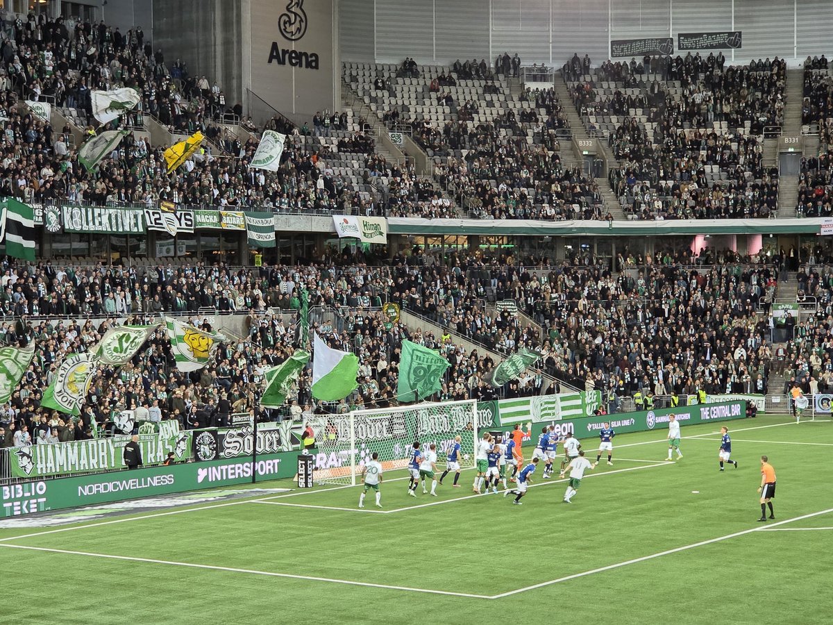 RDonTour1's tweet image. Hammarby - Halmstads BK (Nya Söderstadion)
Not stable yet, another loss of 2 valuable points. Sunday's #derby will be highly important...
#groundhopping #Hammarby #Bajen #Sweden