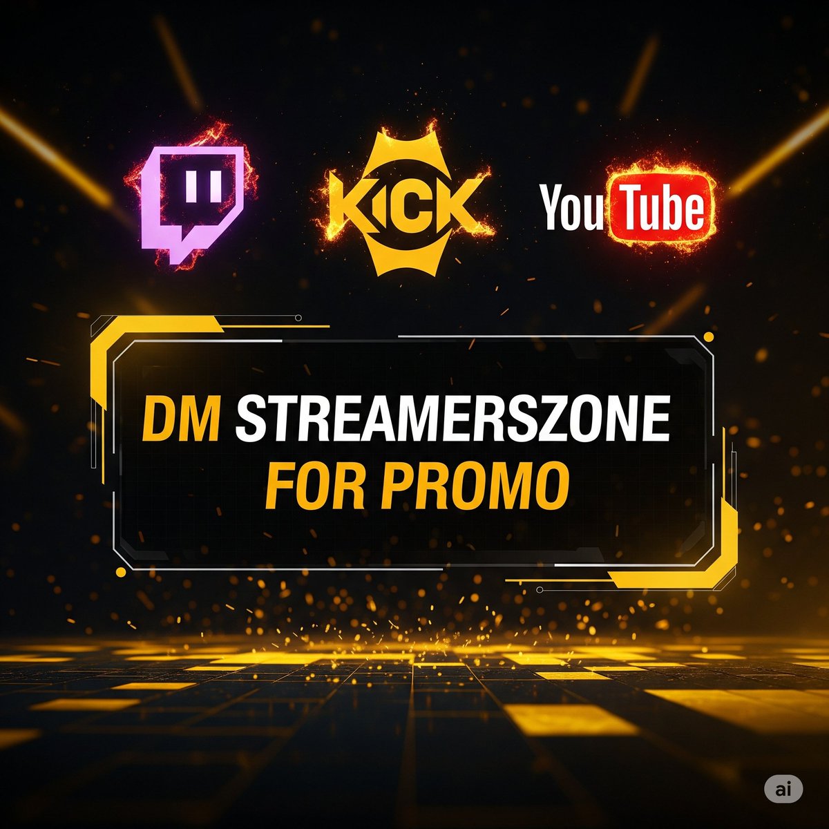 streamerszone's tweet image. 🚨 Daily Promotion 📢 🔥

If you're on Kick, Twitch, or YouTube drop your latest stream link, epic clip, below!👇

Let's boost each other &amp;amp; grow the com min it u !

Dm me for special boost 

#Gaming #Twitch #Kick #YouTube #ContentCreator #CommunityGrowth