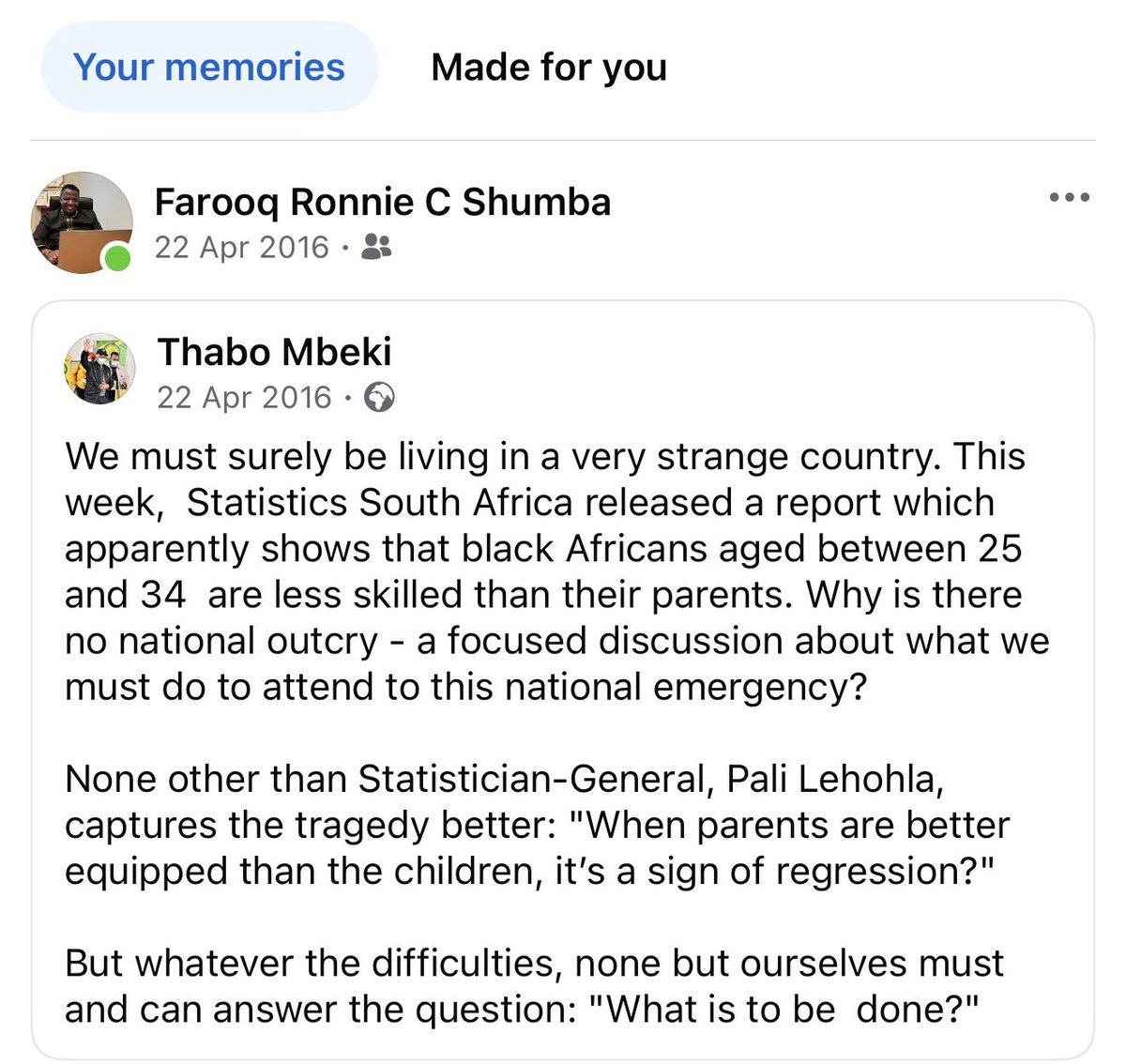 Farooq Ronnie Shumba tweet media