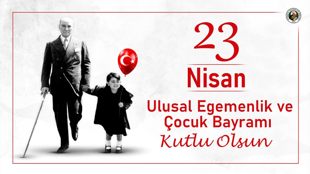 noterlerbirlik's tweet photo. Ulusal egemenliğimizin ve bağımsızlığımızın simgesi Türkiye Büyük Millet Meclisi'nin açılışının 106. yıl dönümünü ve 23 Nisan Ulusal Egemenlik ve Çocuk Bayramını kutluyor, başta Mustafa Kemal Atatürk olmak üzere, tüm şehit ve gazilerimizi rahmetle anıyorum.

Serdar ARAT
Başkan https://t.co/gPiycO5XV6