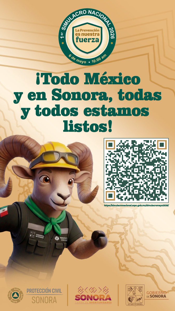 Protección Civil Sonora tweet media