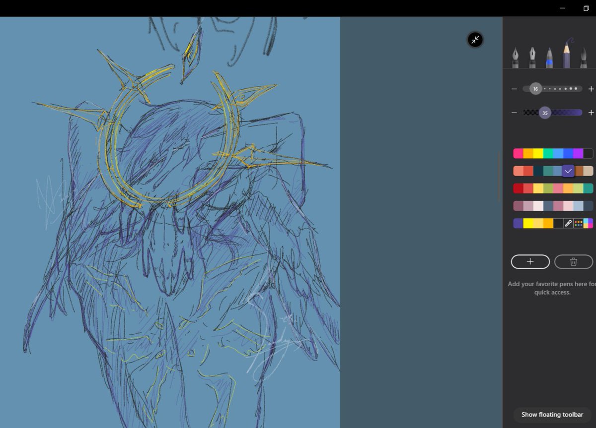 veevxce's tweet image. sunday art dump from last years july 
I WANT TO GO BACK TO DRAWING HIM AGAIN!!!!! #sunday #hsr #honkai #bird