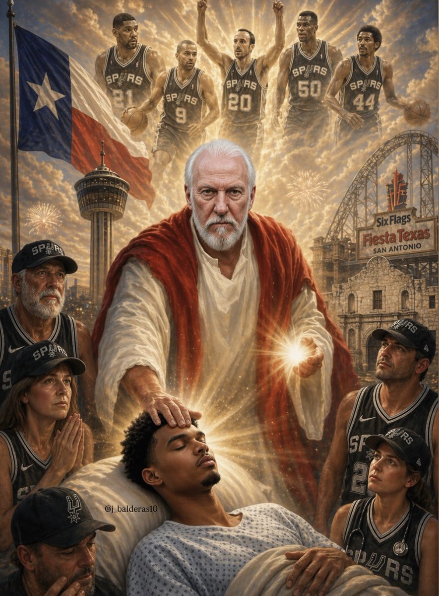 In Pop we Trust! 🙏🏽

#GoSpursGo #RaceForSeis #PuroPincheSpurs