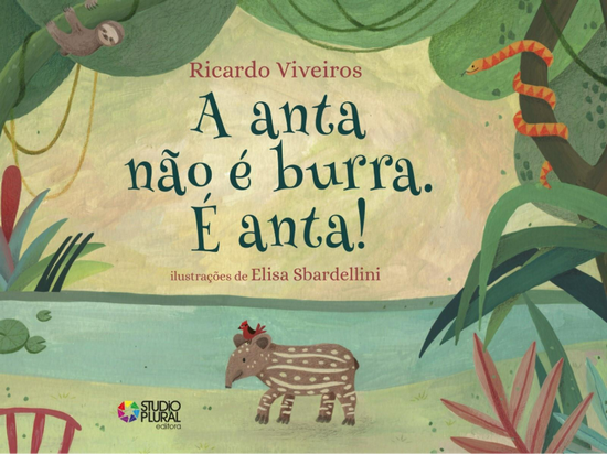 #livros A anta não é burra. É anta! - Ricardo Viveiros lança livro destinado ao público infantojuvenil. Publicada pela Studio Plural Editora, a obra será lançada no próximo dia 25 de abril, em São Paulo blognovidadesonline.com.br/2026/04/a-anta…