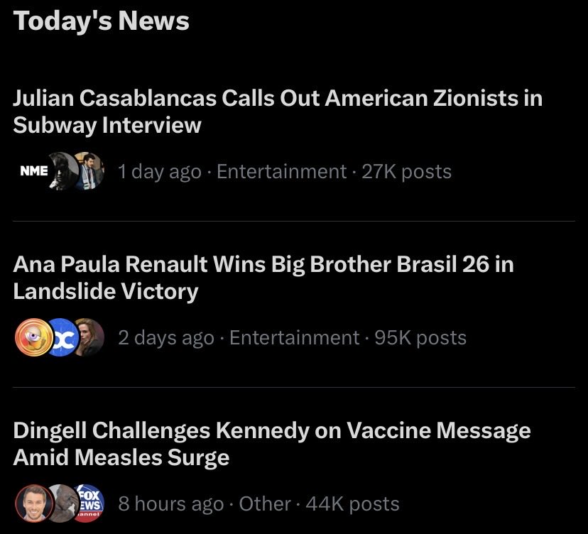today’s news reads as follows 🥰🥰🤢