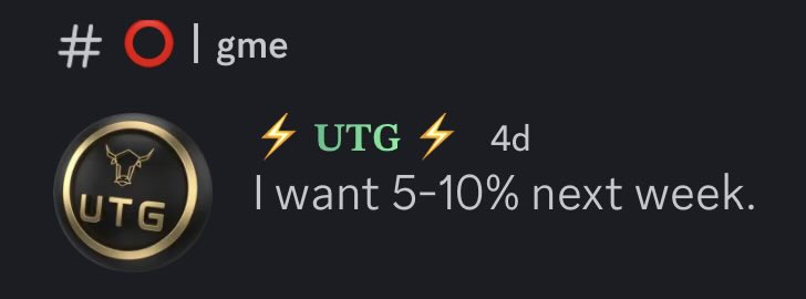 UTGTrading's tweet photo. $GME ✅

@Comedyorwat https://t.co/8KcCymaS13