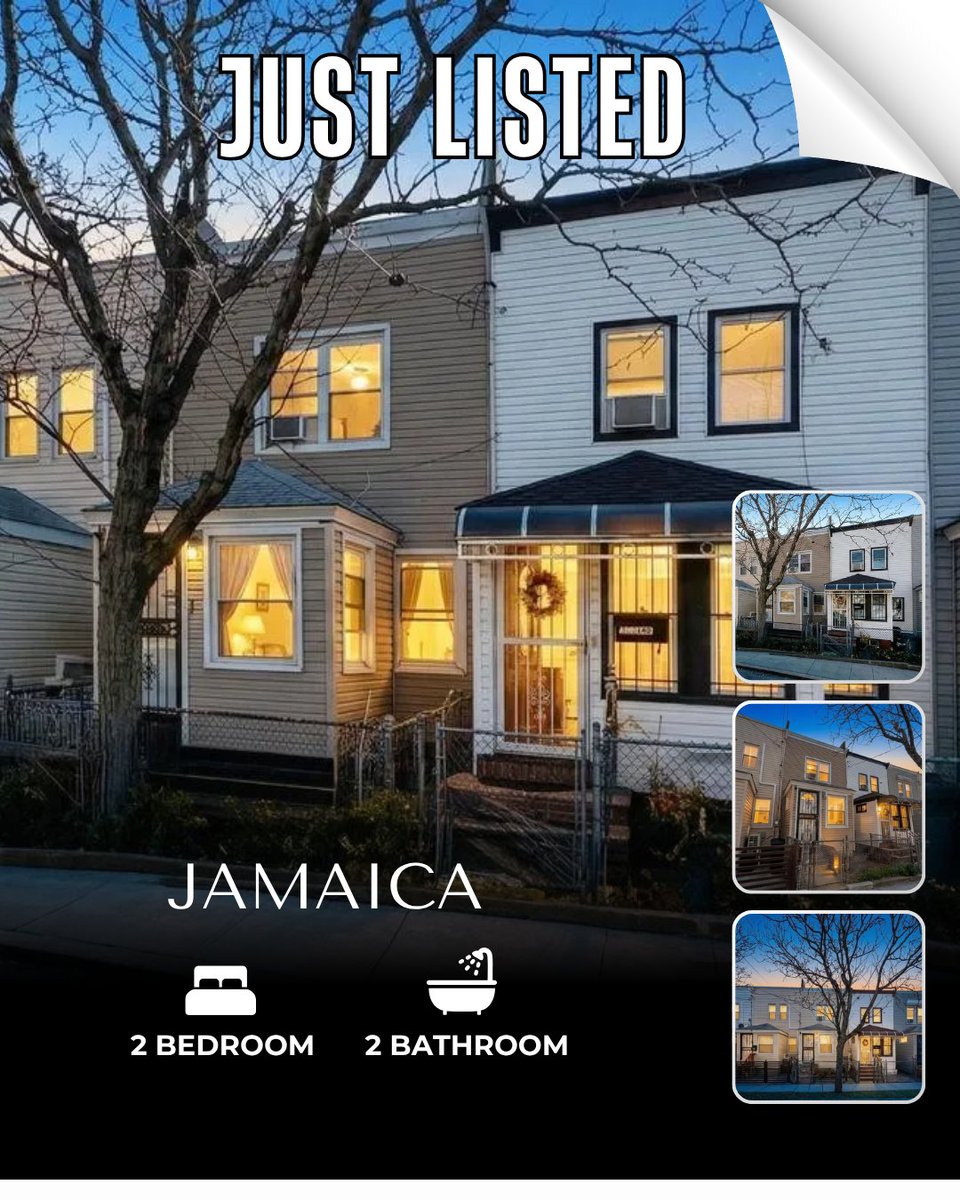 teamrajjaggi's tweet image. Stop Renting. Start Owning. 🗝️
A beautiful 2-bed, 2-bath home in Jamaica, Queens for under $500K. Don't miss this "Queens Gem."

#Queens #RealEstate #NYC #FirstTimeHomeBuyer