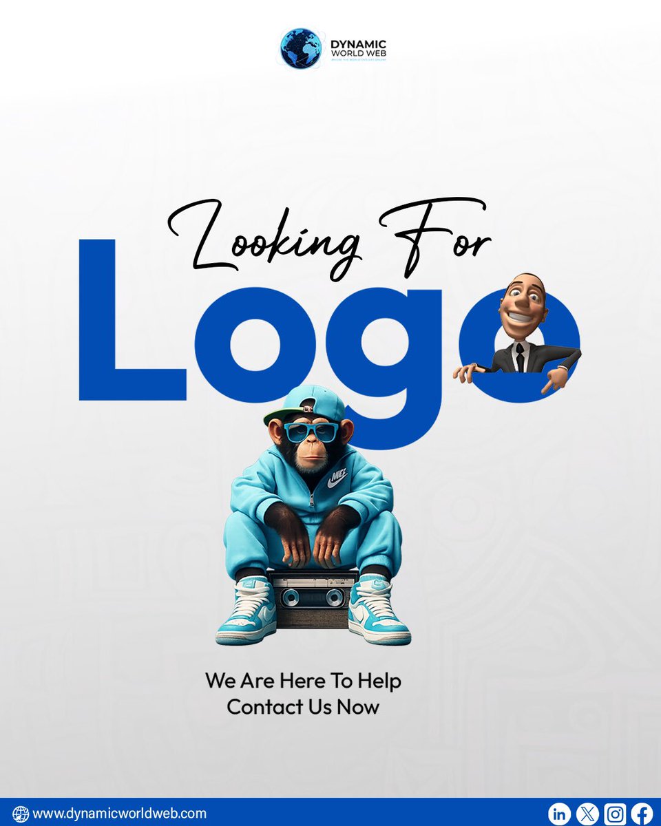 DynamicWorldWeb's tweet image. Your logo is the face of your brand, make it unforgettable.

A great logo builds instant trust and sets you apart from the competition. Whether you’re starting fresh or rebranding, we’ve got you covered!

#logodesign #brandidentity #designagency #creativedesign #visualidentity