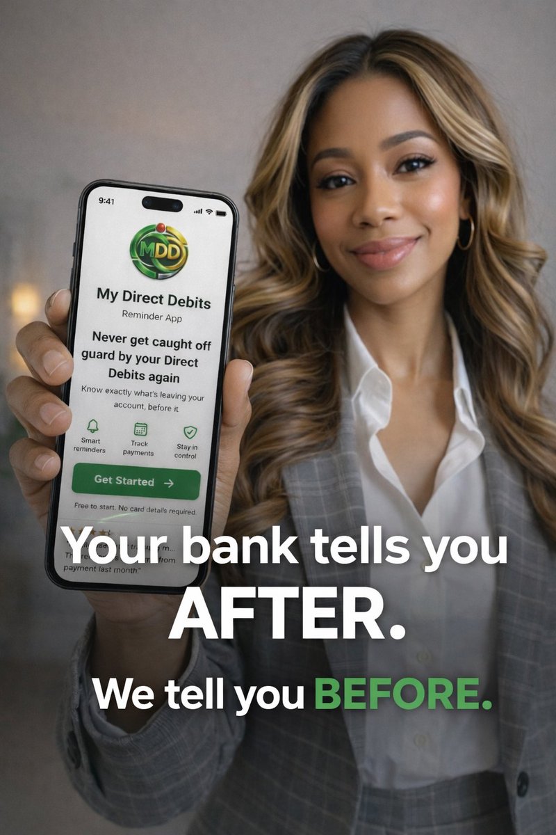 explainerbots's tweet image. Forget full-blown budgeting software – My Direct Debits Reminder focuses on what matters: your recurring payments.
mddreminder.uk
#SimpleFinance #UKFinTech"