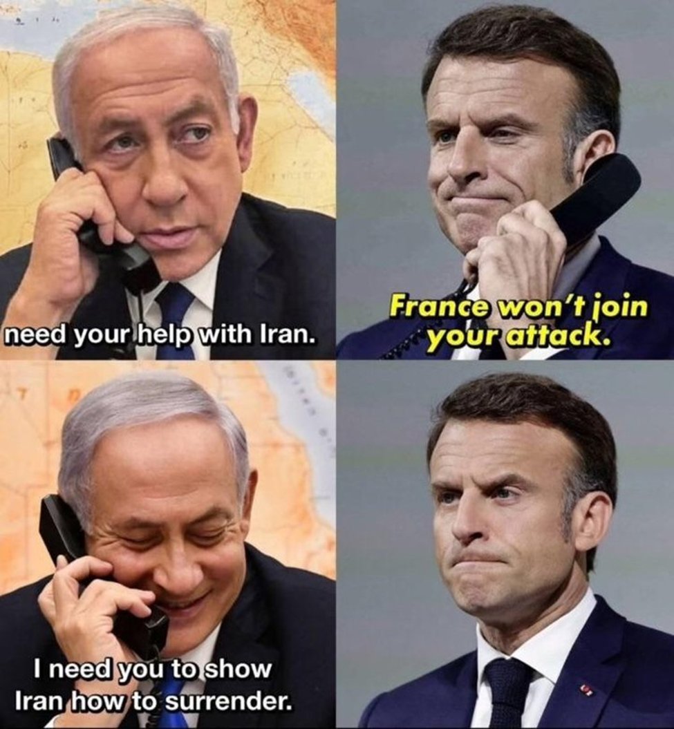 The French were helpful at Yorktown
That was 250 years ago
It think it is fair to say
"What have you done for me lately"