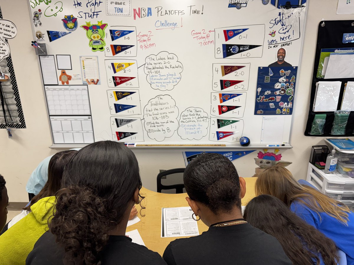 MrsLopezMagic's tweet photo. They were “locked in”! #MagicMath #NBAPlayoffs #EverybodyIn @OrlandoMagic @K5MathOCPS @CDLocps #CountdownToFASTMath 💙🩶🖤 https://t.co/hR1eGv7enI