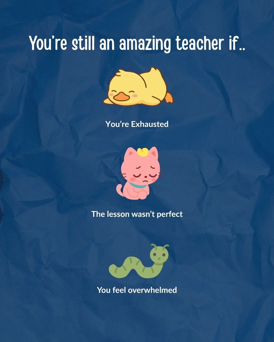 KidsInNeed's tweet image. You’re still an amazing teacher—even on the hard days.

But 45% of educators have considered leaving due to feeling unsupported.

They deserve better.

Let’s show up for teachers 💙

#SupportTeachers #EducationMatters