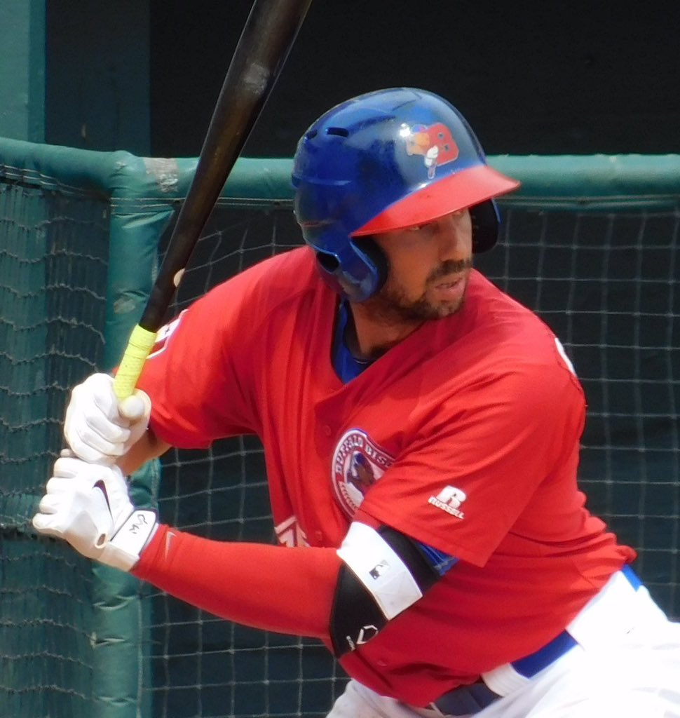 HERDchronicles's tweet image. #OTD in 2015, Chris Colabello went 4-for-5 with a home run and 4 RBIs in the #Bisons 8-3 win at Pawtucket. #Buffalo