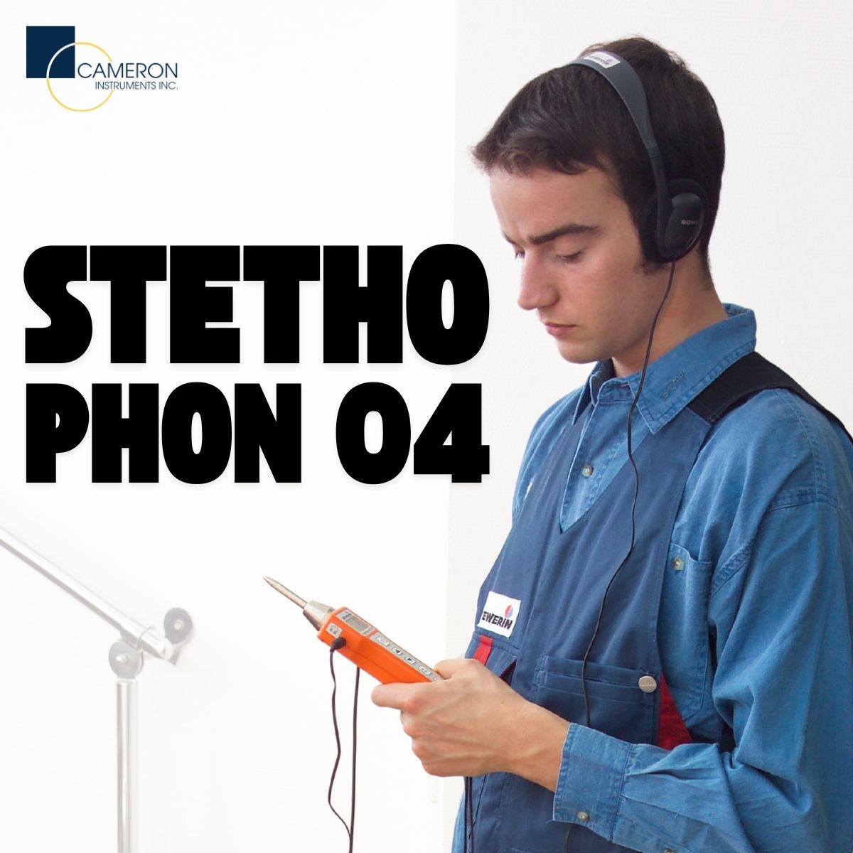 The Stethophon 04 is a listening device for detecting and amplifying structure-borne noise of all types. It provides undistorted sound reproduction even for ever low noise.

Click the link to learn more: cameroninstruments.com/product/stetho…

#Sewerin #Stethophon04 #WaterLeakDetection