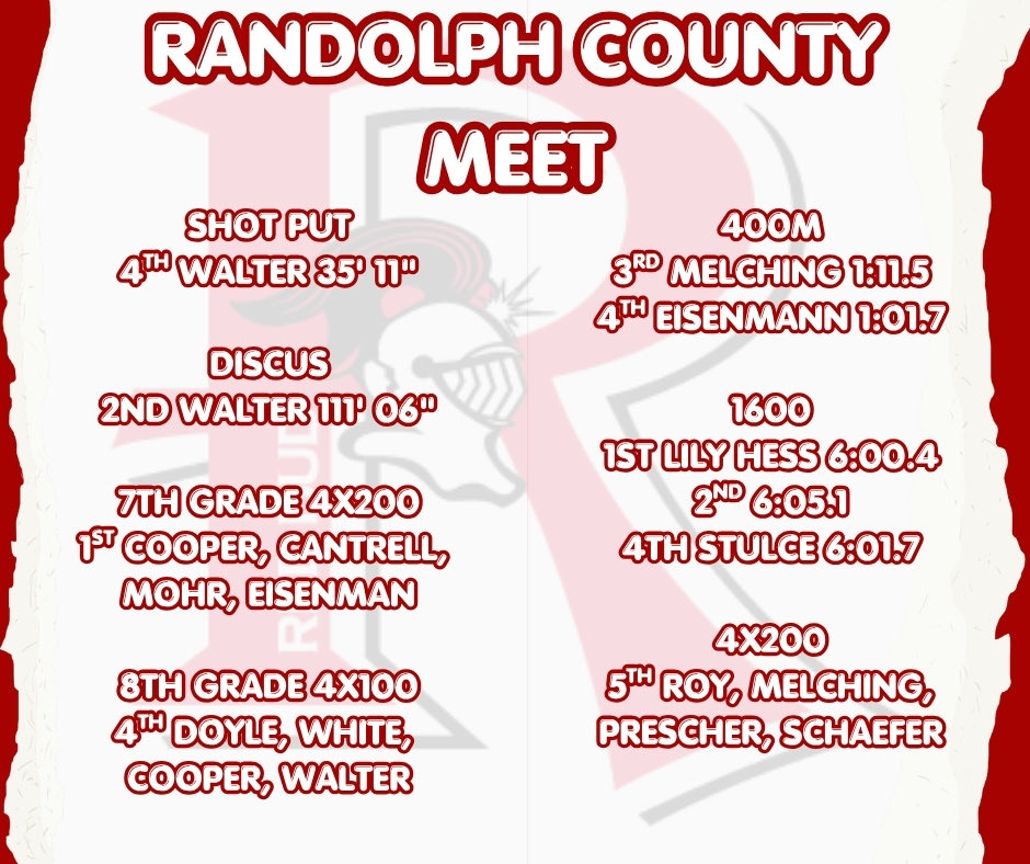 Red Bud Elementary Athletics tweet media