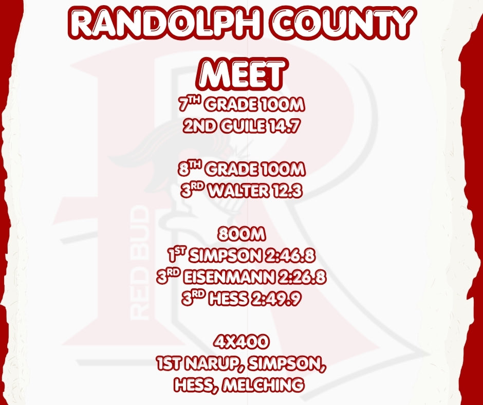 Red Bud Elementary Athletics tweet media
