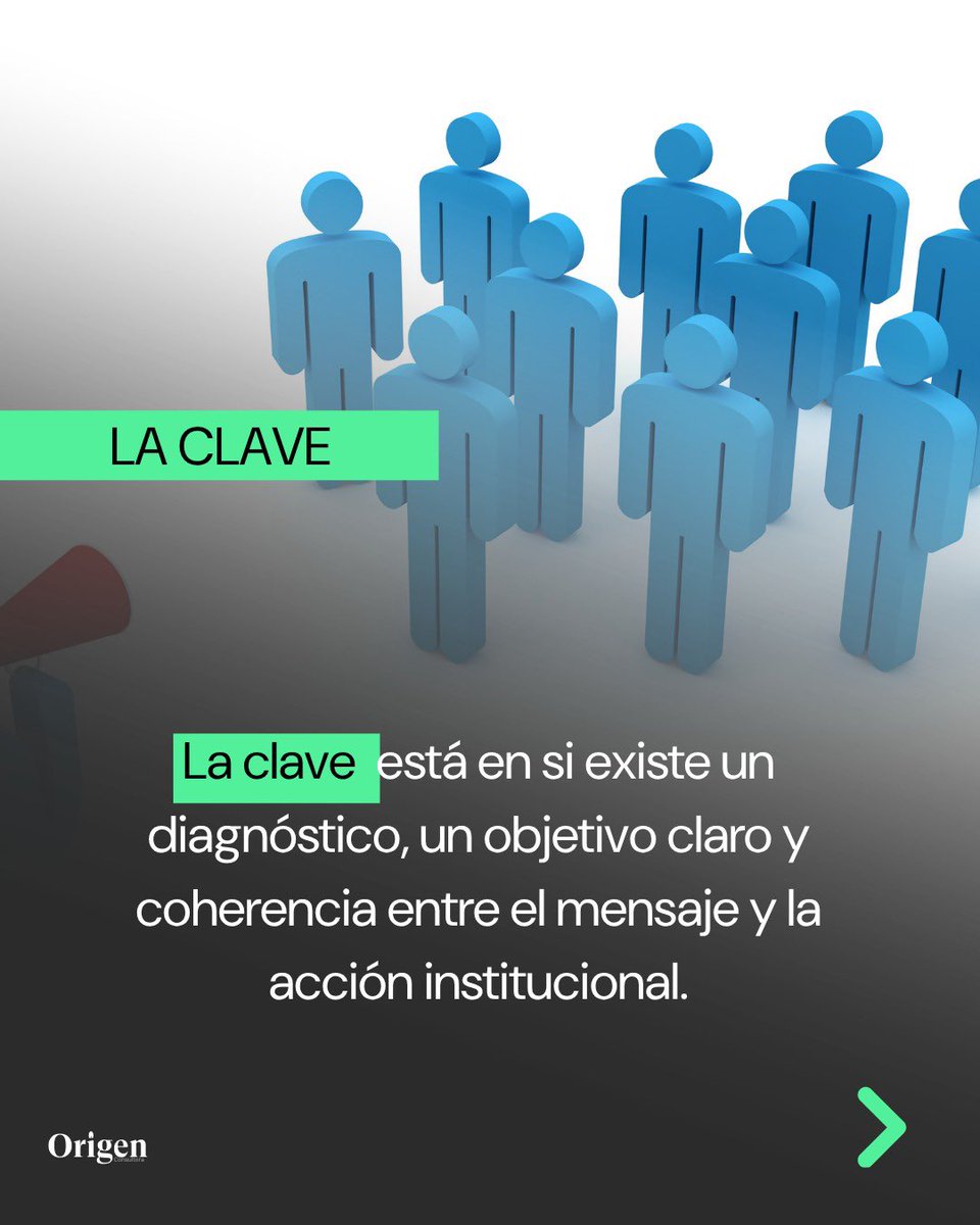 OrigenConsult's tweet photo. 🟢 La comunicación estratégica, es saber exactamente qué necesita entender tu audiencia — y construir desde ahí. 

👉🏽 La diferencia está en si hay un diagnóstico, mensajes claros y coherencia entre lo que se dice y lo que se hace. Eso es lo que construye reputación. 

👀Si quieres conversar sobre cómo trabajar estos procesos, escríbenos a info@origenconsultora.cl ✉️

#Comunicación #ComunicaciónEstratégica