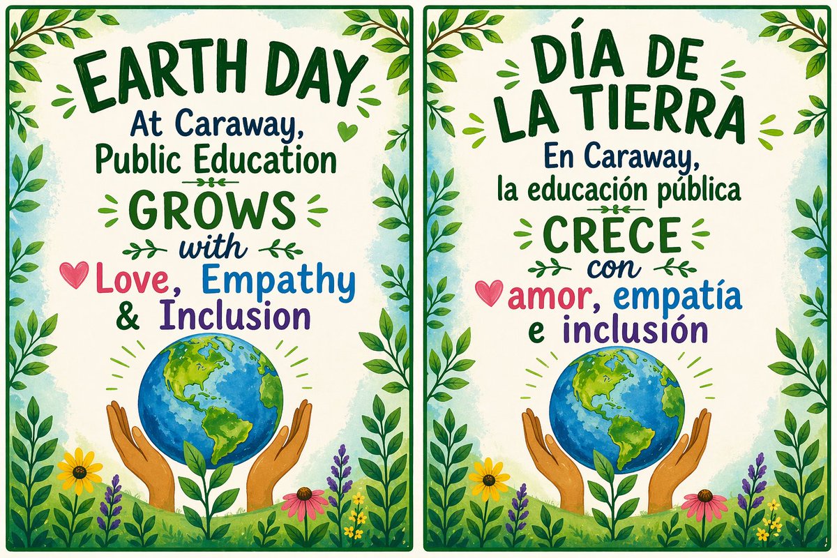 AGarcia1135's tweet image. Rooted in learning, growing at @CarawayES_AISD 🌱❤️
Celebrating Earth Day and advocating for #RedForEd! @whiteconstance1 @SADubberke @AldineISD @AldineAFT6345 #CarawayCougars #AldineStory