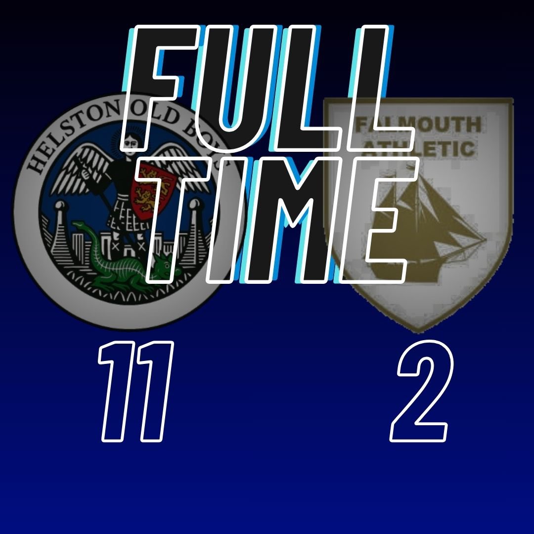 The Old Boys bid farewell to Div 4 West with a cracker of a match!

🔵 11-2 🟢
#HelstonOldBoys | #HOB