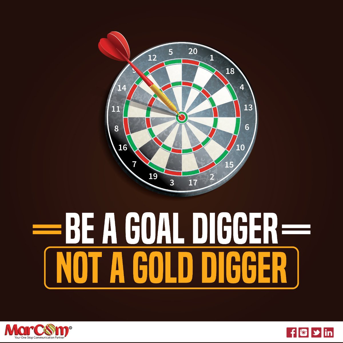 MarComPvt's tweet image. Thought of the day! 💫

#thoughtoftheday
#wisdom #goaldigger
#goalsetting #marcom