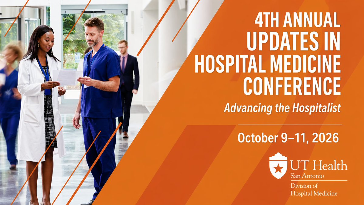 UTHealthHospMed's tweet image. Year 4 &amp;amp; still diagnosing great conferences 
Advancing care. Empowering physicians. 
JOIN US!🔥🏥🥼
#CME #4 #HowWeHospitalist #HospitalMedicine

lsom.uthscsa.edu/hospital-medic…