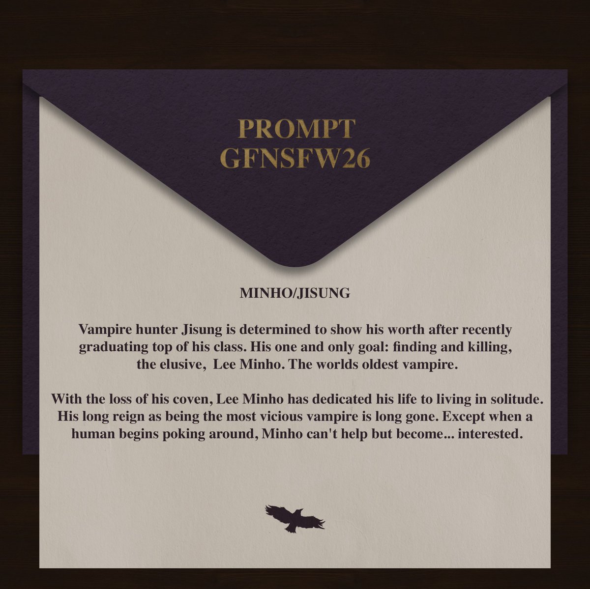 gothicfests's tweet photo. Happy Wednesday 🤍 As we get further into the claiming/writing period, we wanted to spotlight some unclaimed prompts that are still up for grabs!

Claim a prompt here:
https://t.co/u659XM865l
Self prompt here: https://t.co/CF3LUoXH14 https://t.co/1XOfsSsz20