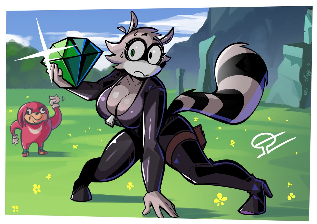 Professional raccoon thief meets an overwhelming enemy
Fanart for <a href="/DIEGUTAN/">DIEGUTAN</a>