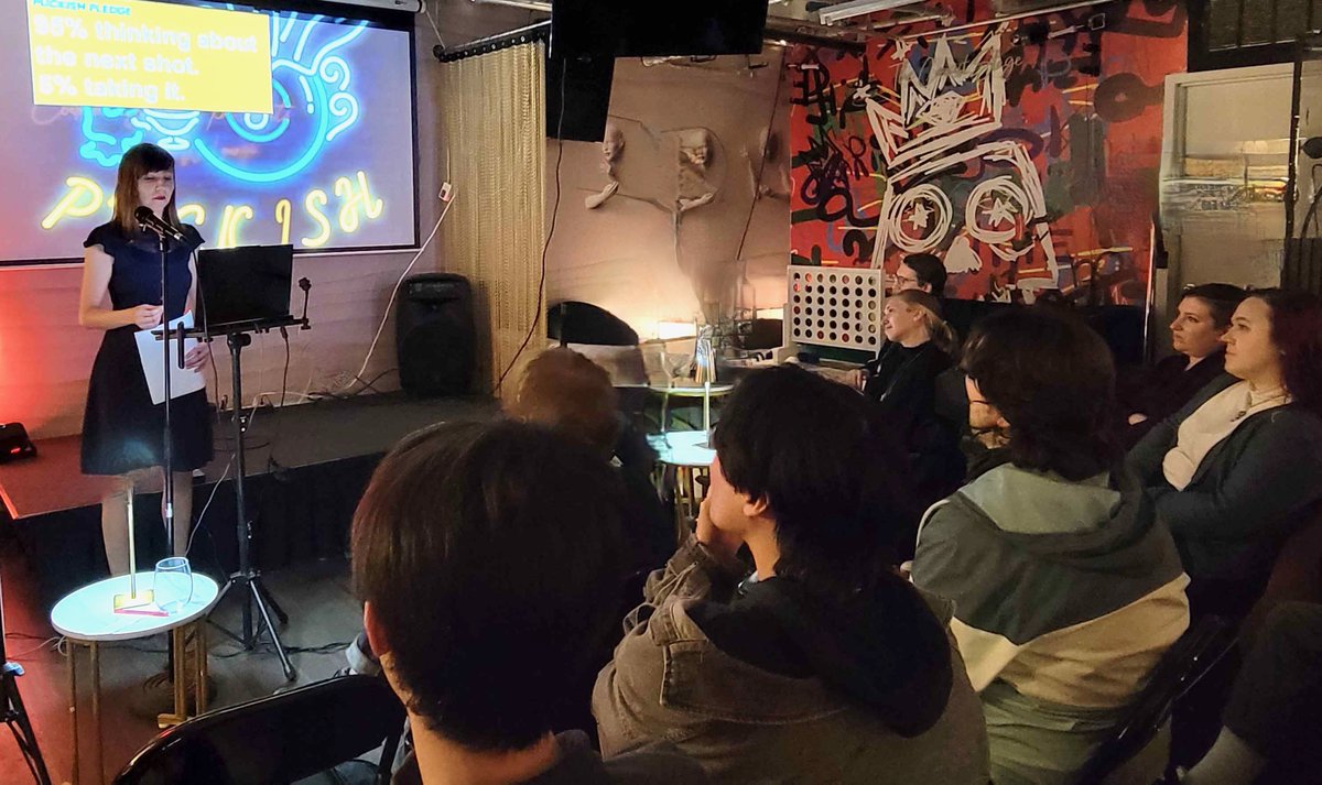 IGDANYC's tweet image. A few snaps from our April Level Up Tuesday!  

Third Tuesdays each month at Coexist GameHouse in midtown Manhattan.

Passionate about the art, craft, or tech of making games? Care to share your expertise? Apply to speak at a future event: docs.google.com/forms/d/e/1FAI… #NYMakesGames