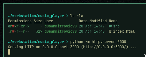 dusanmitrovic98's tweet image. An easy way to serve while using Neovim. Ofc live server is a better option. But this small command helped me a bunch when I needed it.
#WebDev #Python